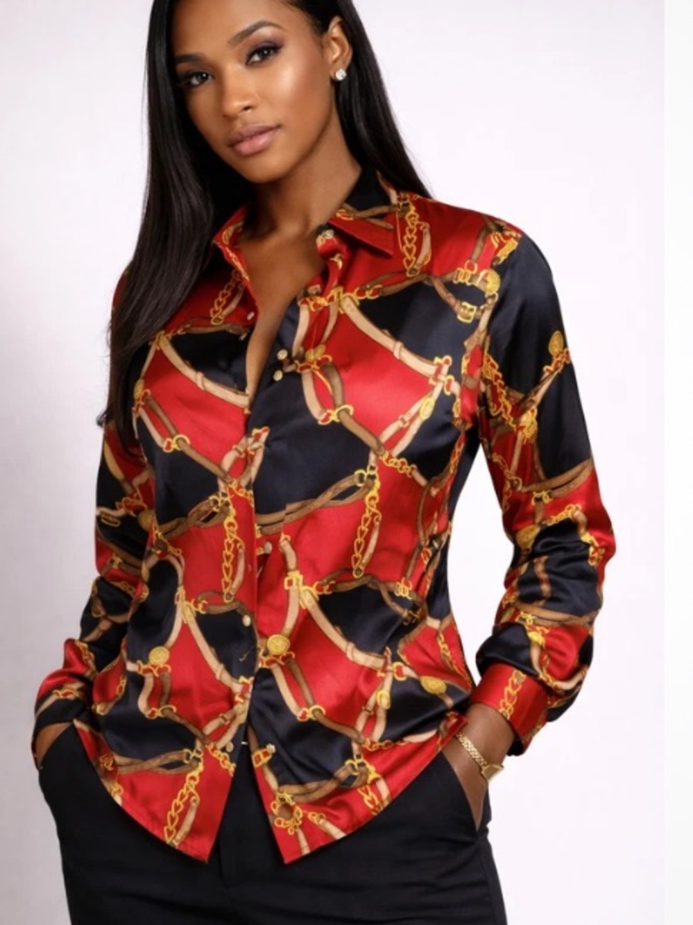 Lauren Ralph Lauren 100%Silk Blouse